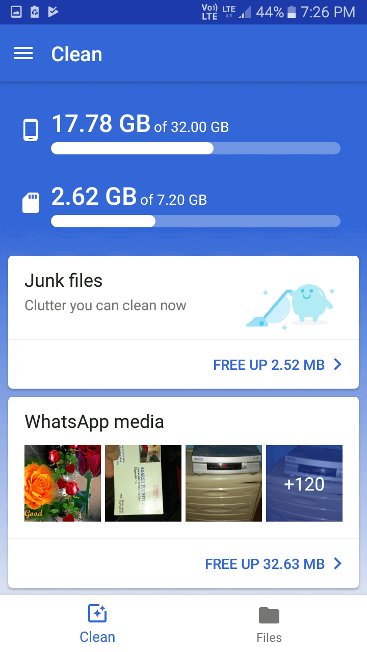 Make Free Space ft. files by Google