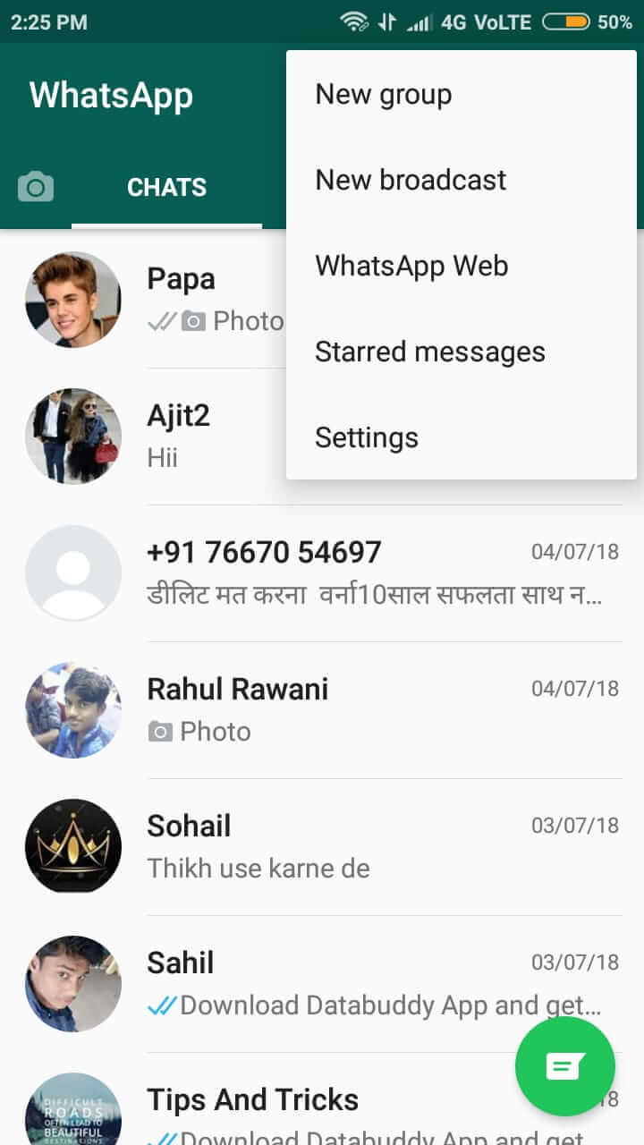 Phone WhatsApp Web