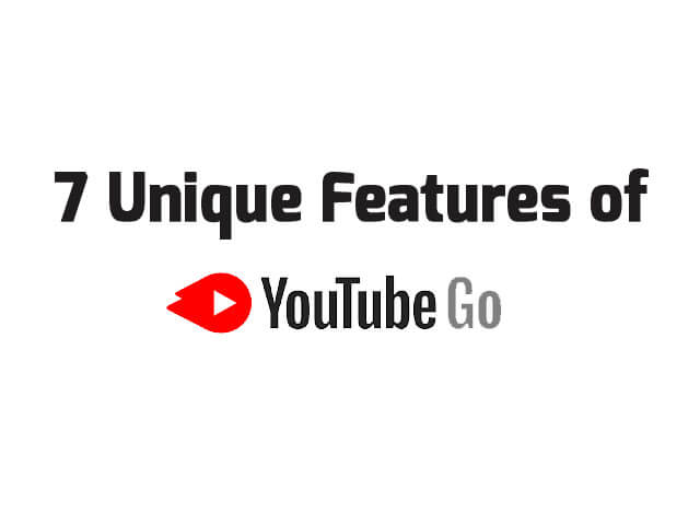Features of YouTube Go