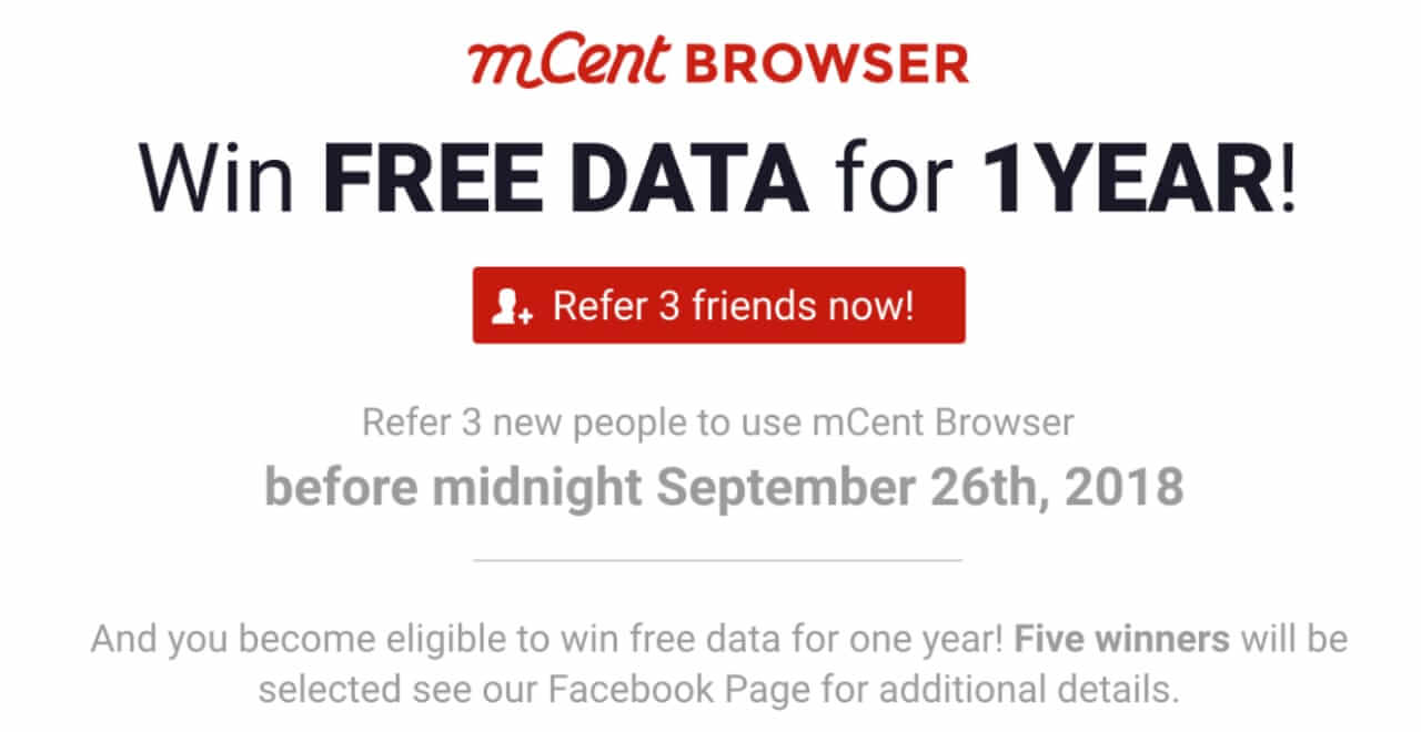 How to Win Free Data for 1 Year
