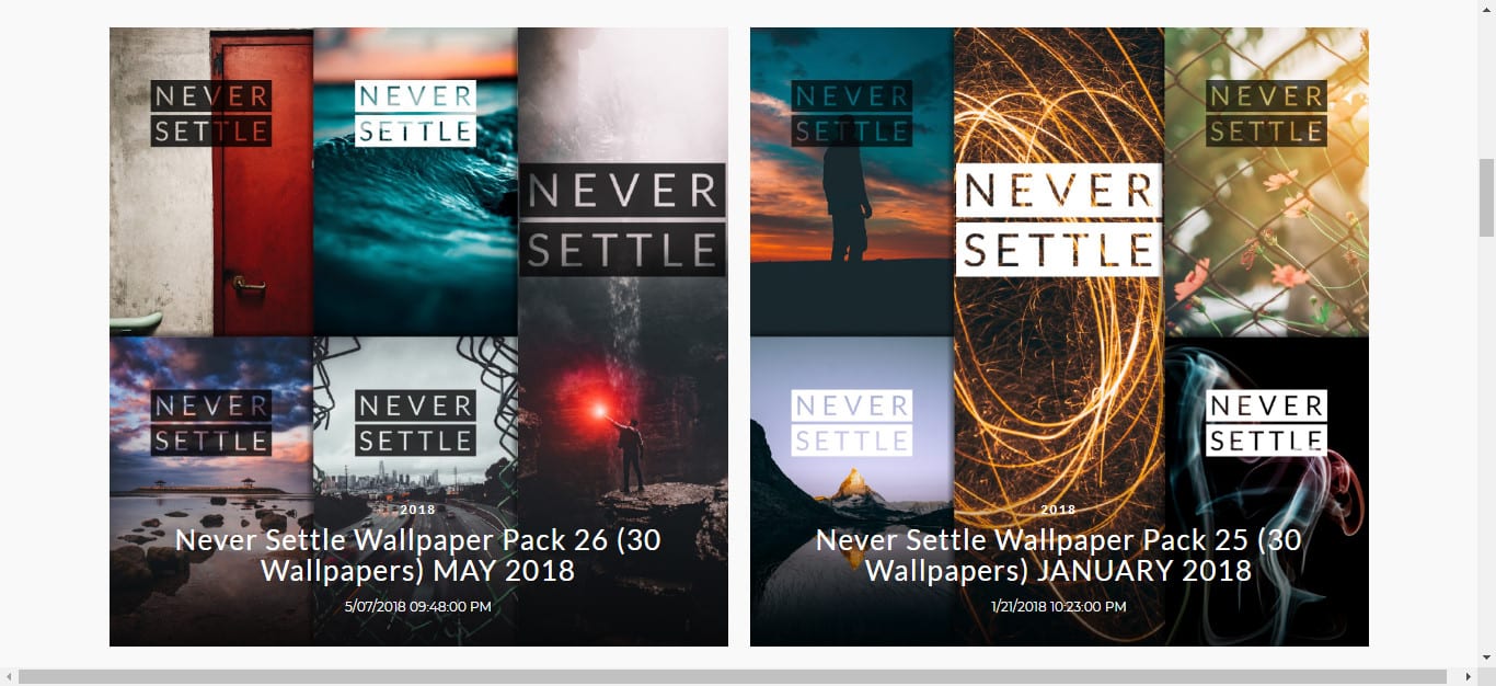 Get Never Settle Wallpapers