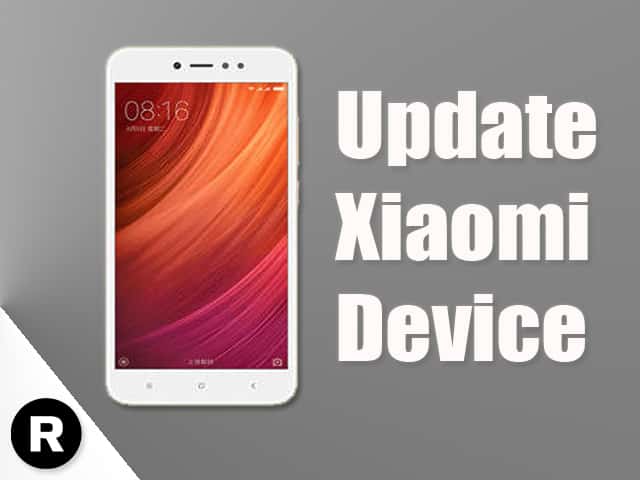 Update Xiaomi Device