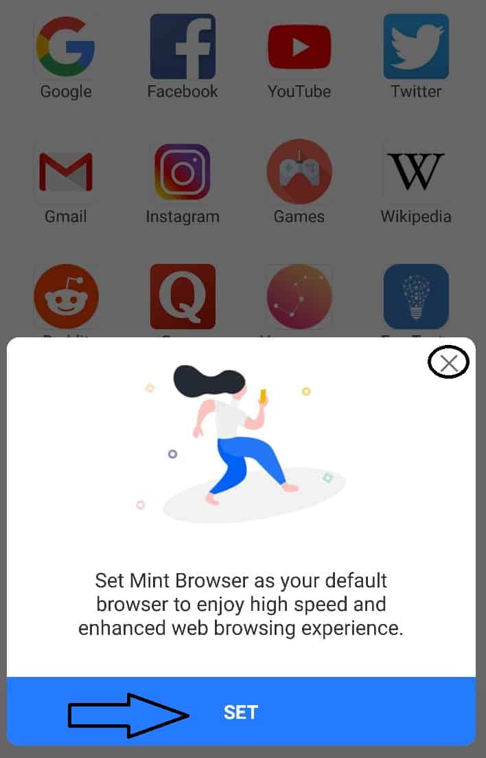 Download and Install Mint Browser App