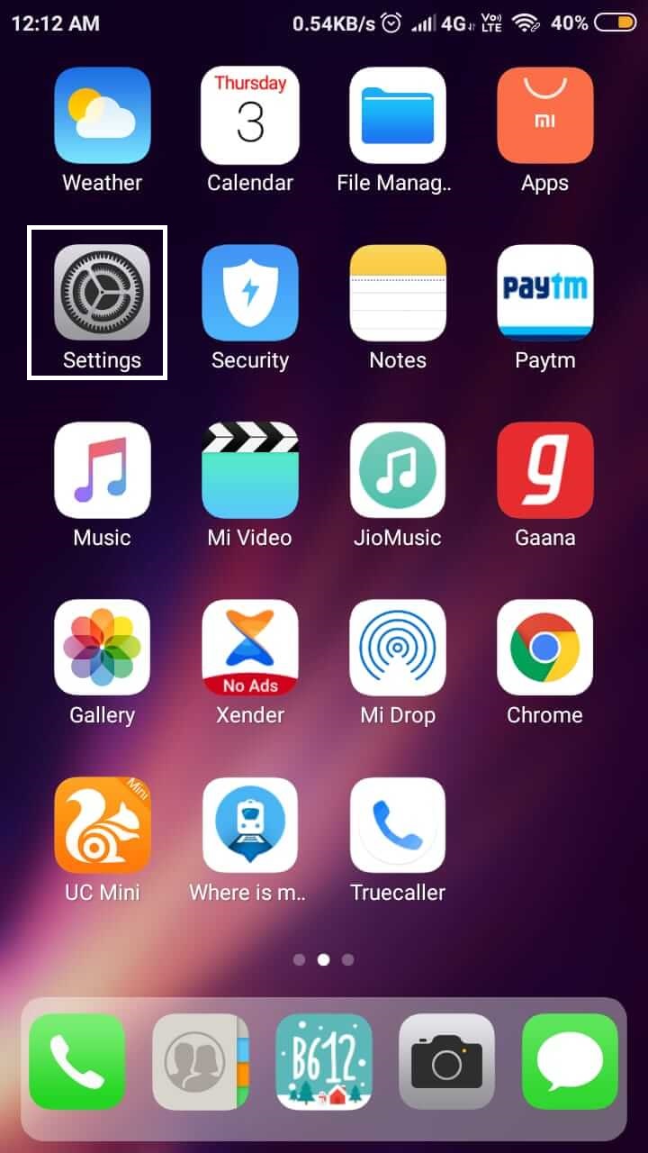Take Screenshot in Xiaomi Devices