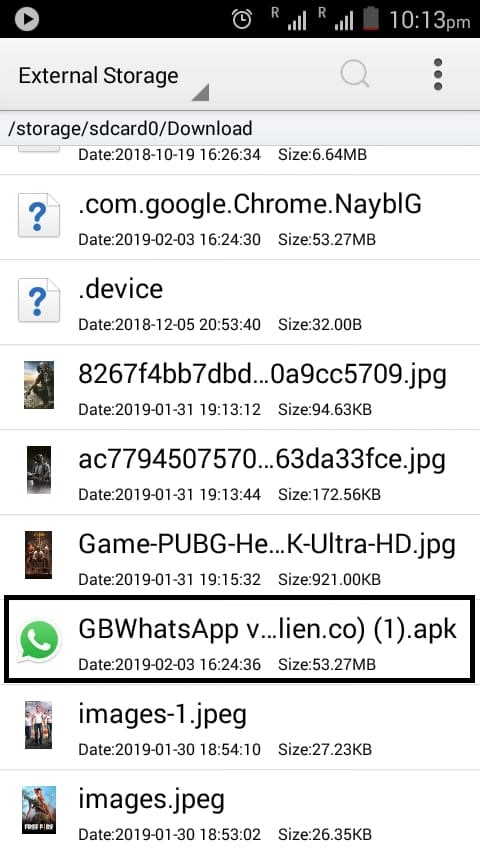 Install GB WhatsApp on Android