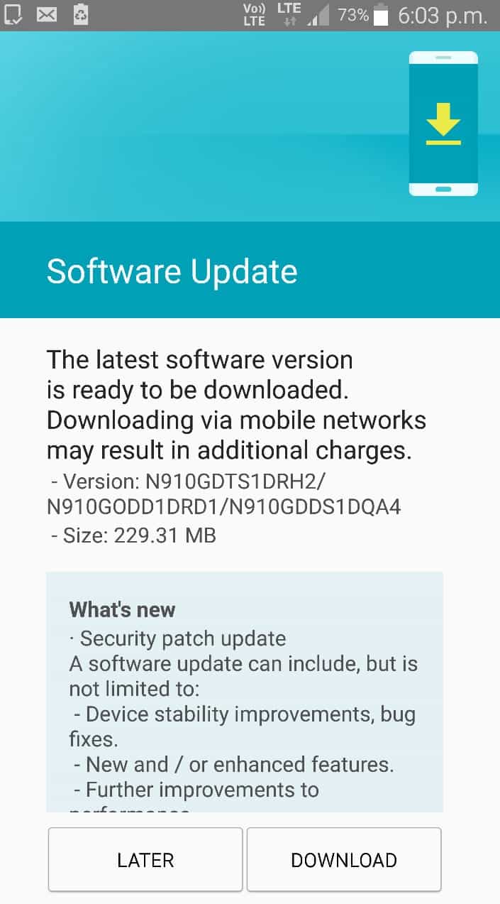 Update Software in Samsung Galaxy Phones
