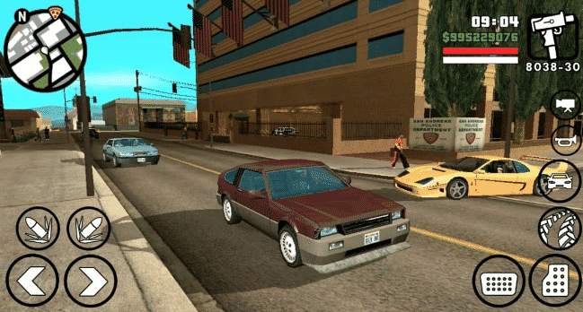 Gameplay GTA San Andreas Lite
