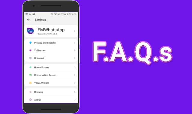 FMWhatsApp Frequently Asked Questions